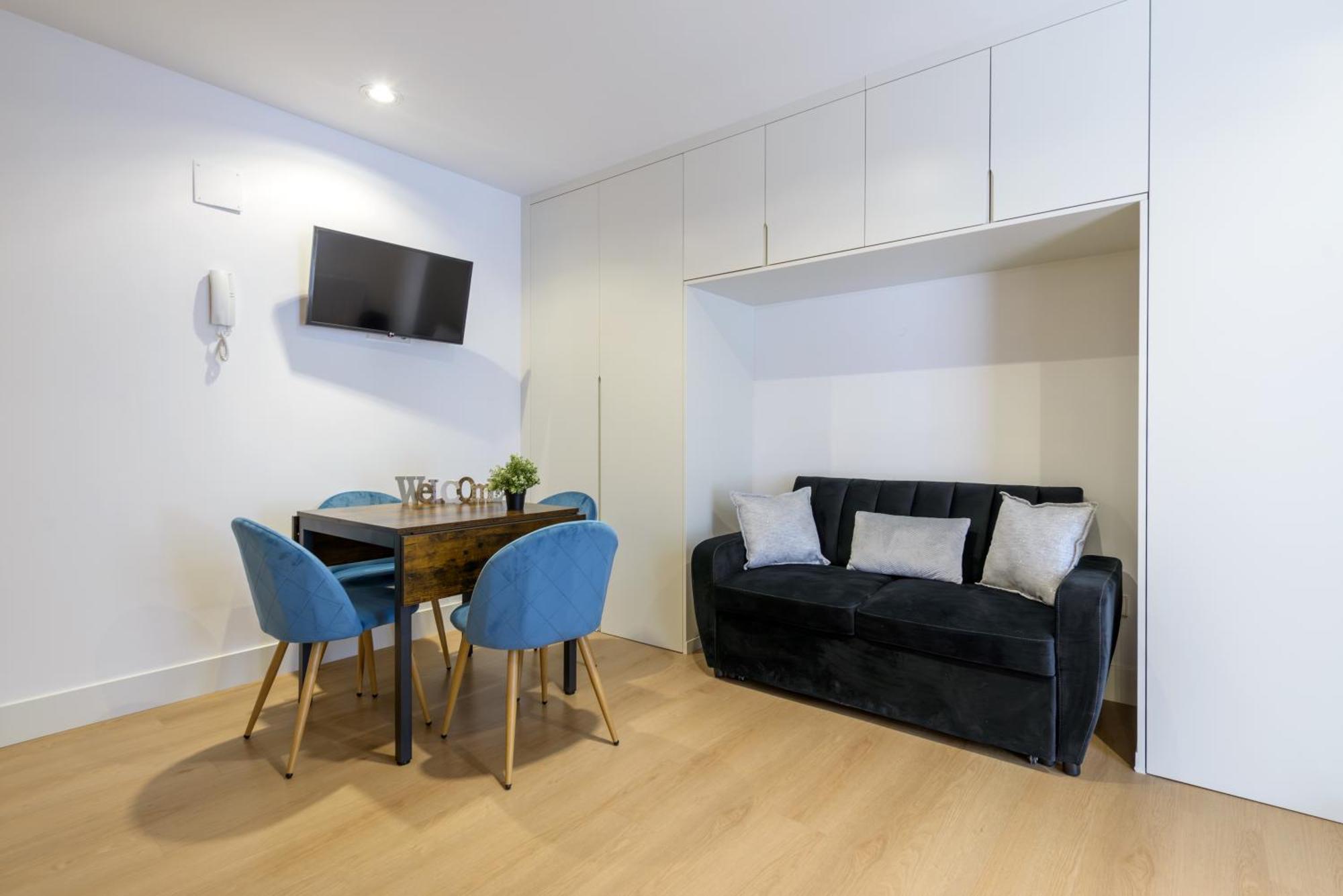 Appartement Gran Via New 2br 1bth Elevator