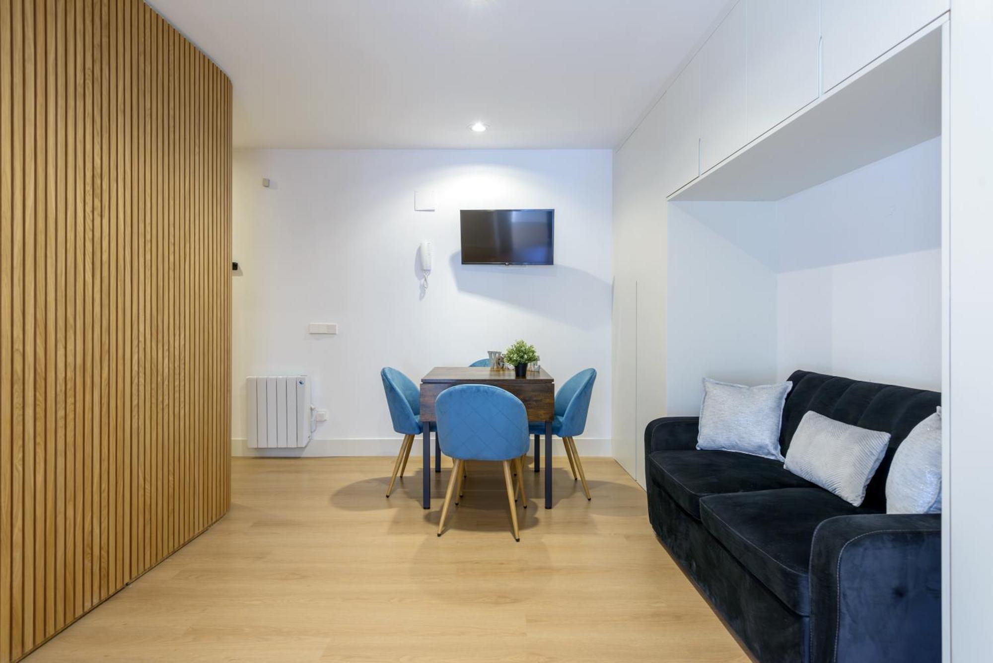 Gran Via New 2br 1bth Elevator Appartamento *
